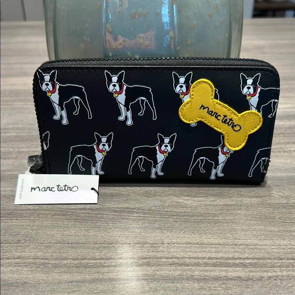 Marc Tetro Boston Terrier Wallet